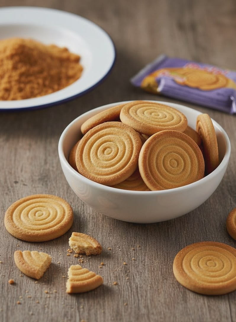 نواعم بسكويت نواعم سادة - 84 جرام - 12 قطعة - Image 2